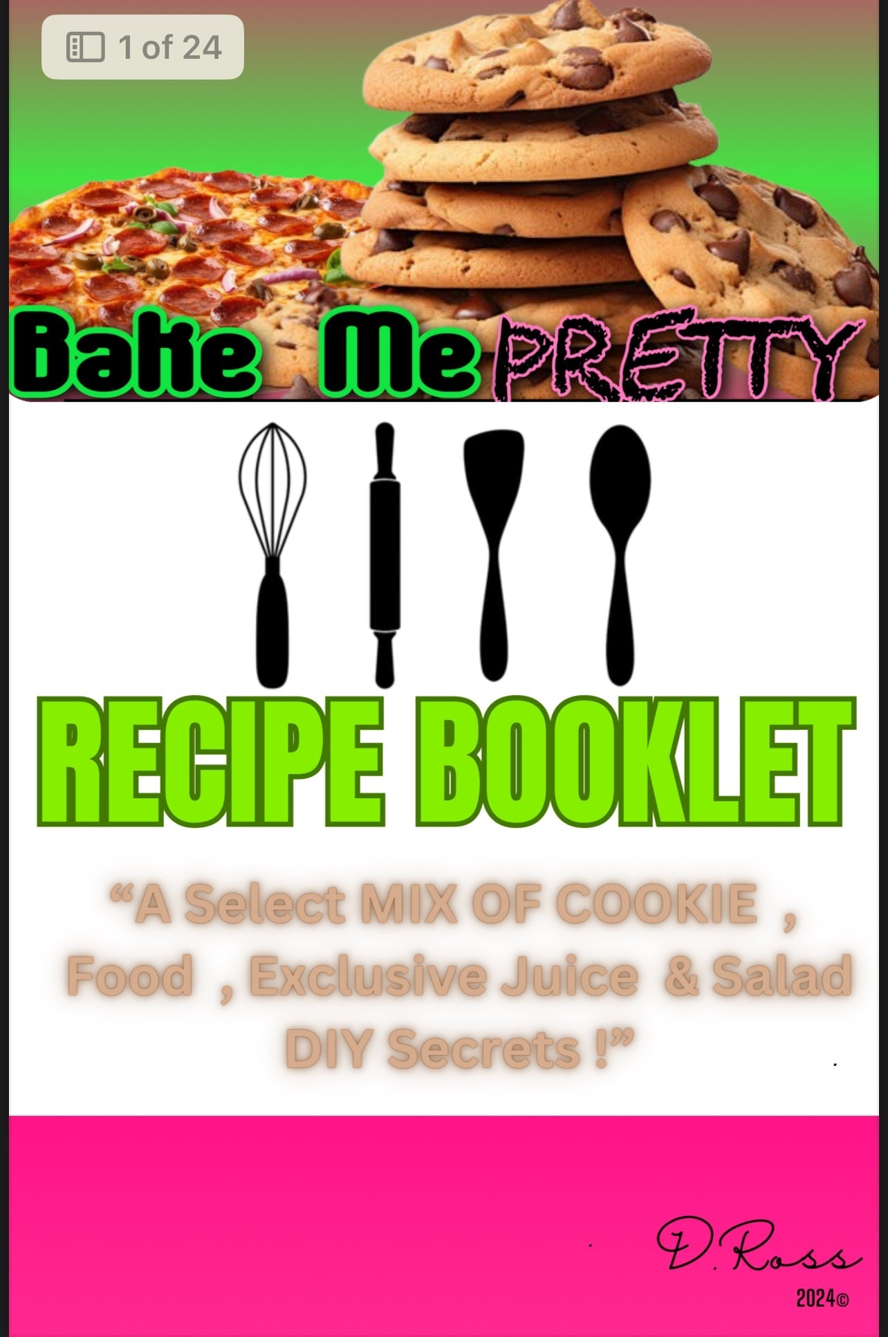 Rudy's Surprise Recipe Book