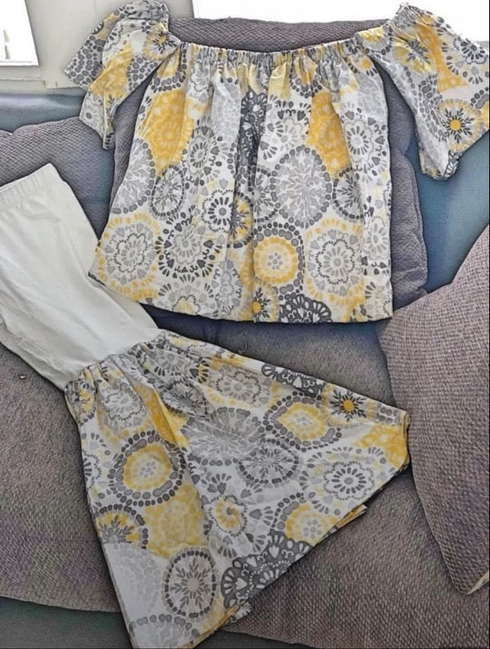 Custom Kid bell bottom Set